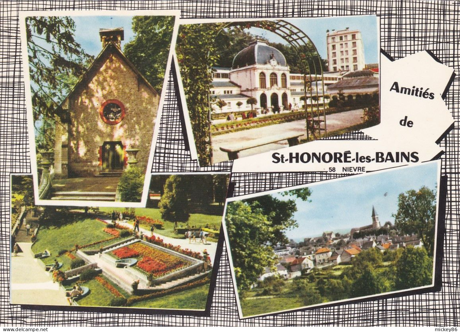 SAINT  HONORE LES BAINS -- 1978 -- Multivues .................à Saisir - Saint-Honoré-les-Bains