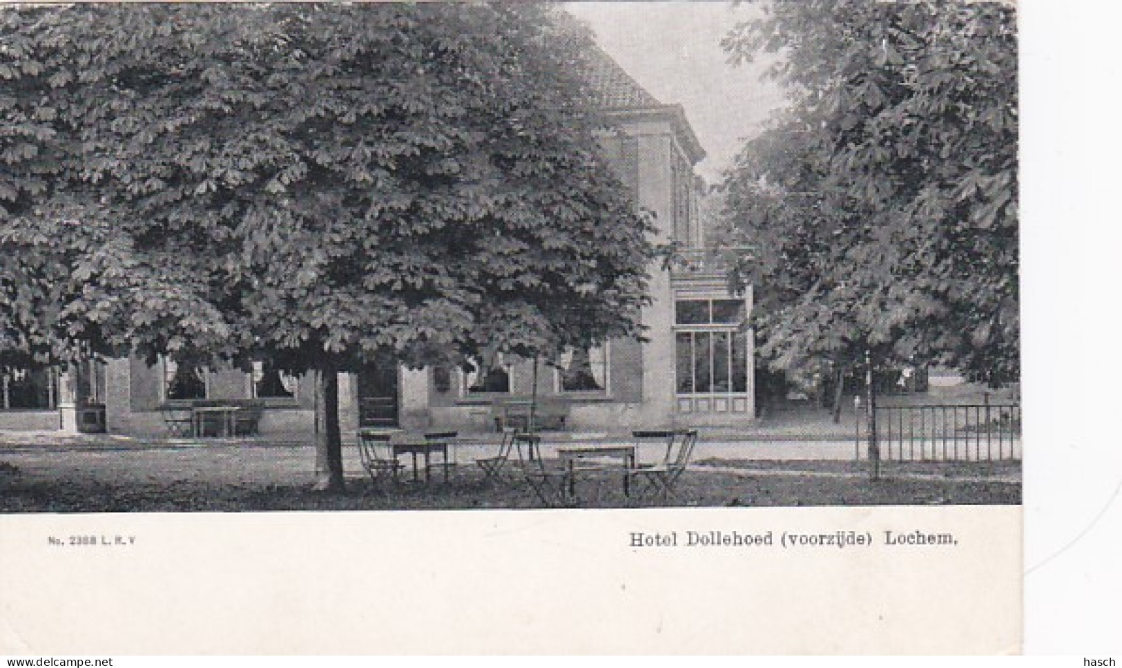 484361Lochem, Hotel Dollehoed Rond 1900. (kleine Vouwen In De Hoeken) - Lochem