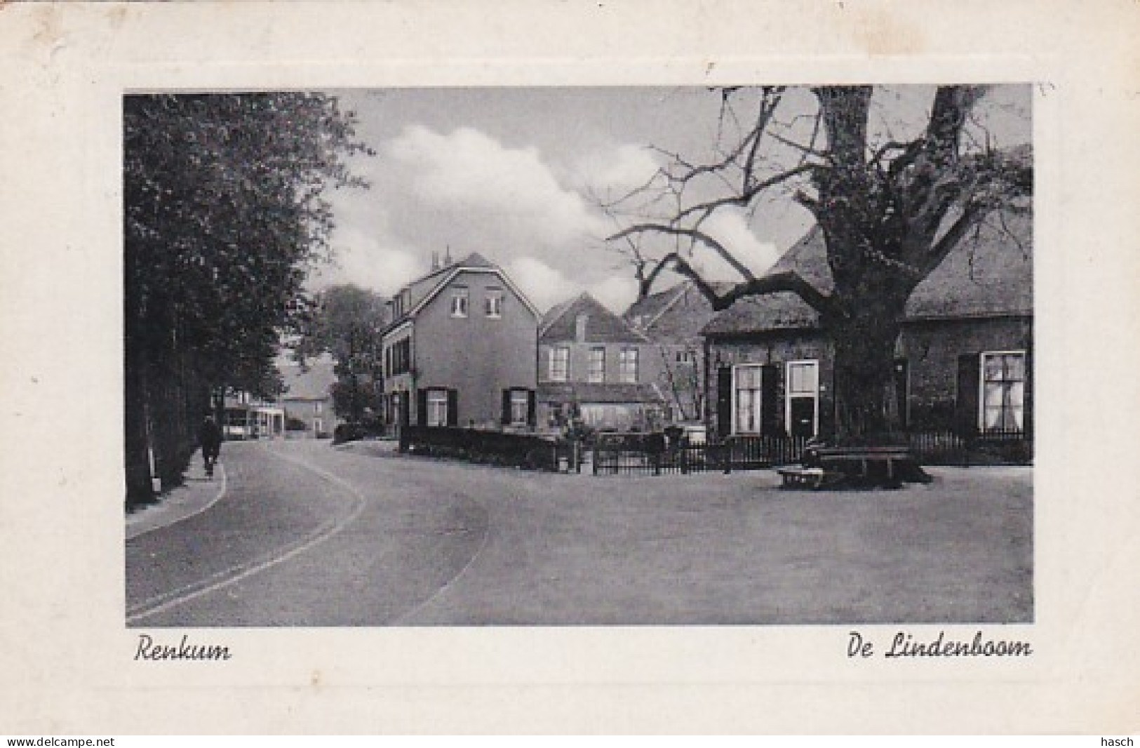 484398Renkum, De Lindenboom. 1939. (zie Hoeken Achterkant) - Renkum