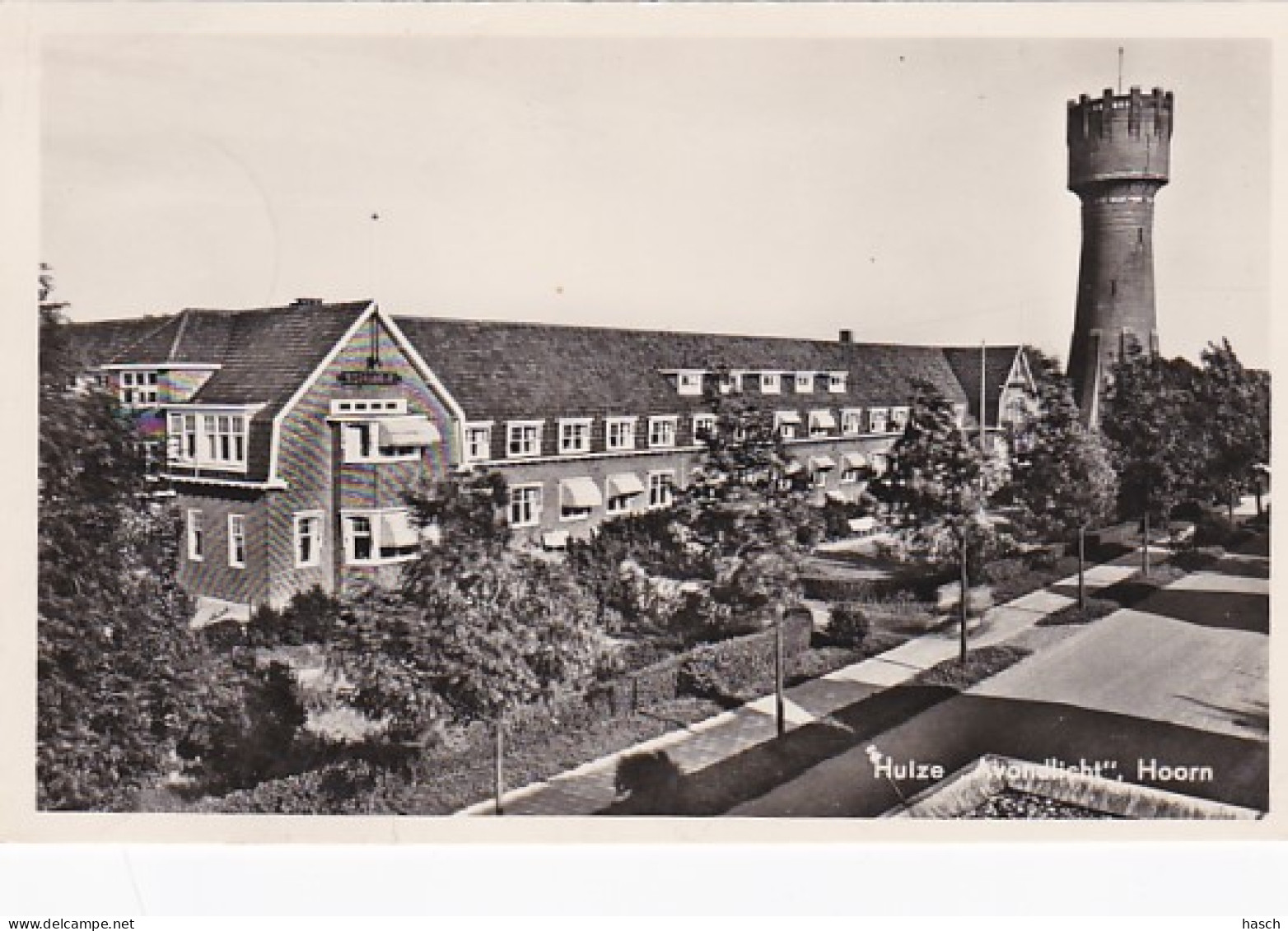 4843156Hoorn, Huize Avondlicht. 1959.(doordruk Stempel) - Hoorn