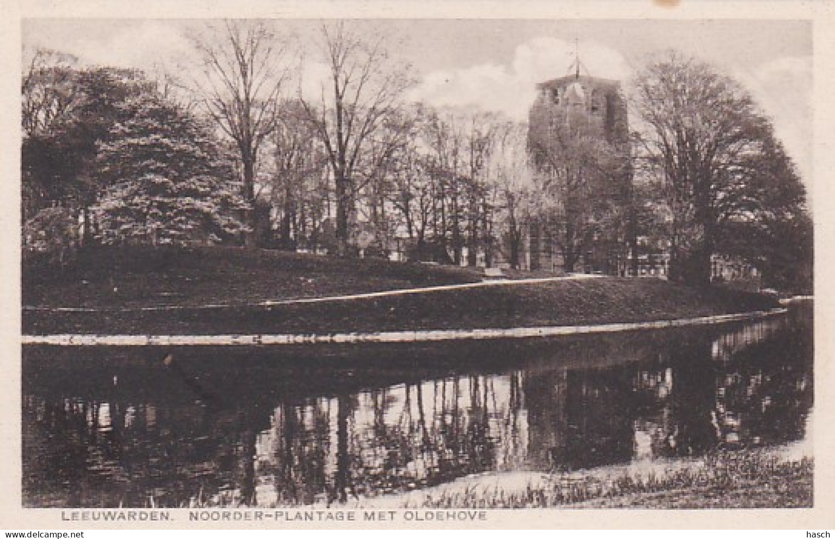 4843185Leeuwarden, Noorder-Plantage Met Oldehove.  - Leeuwarden