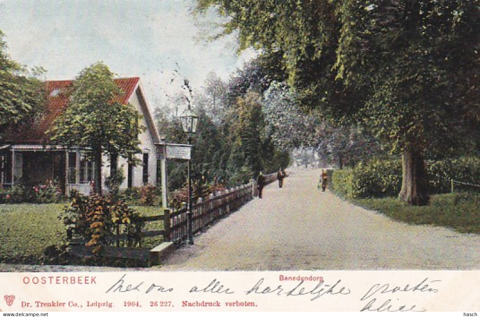 4843190Oosterbeek, Benedendorp. 1906. (linkerkant Afgeknipt) - Oosterbeek