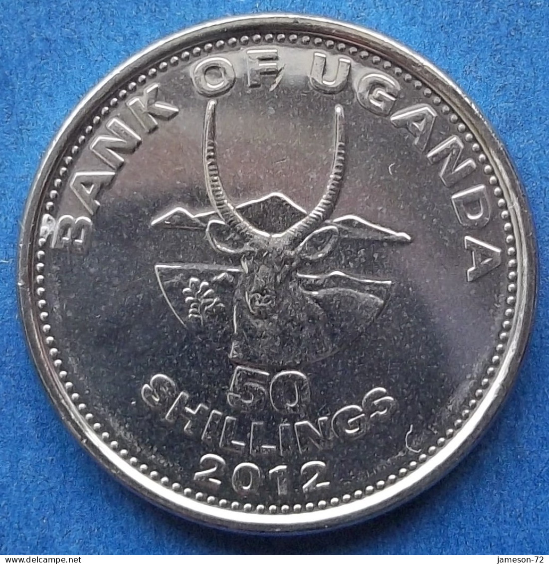 UGANDA - 50 Shillings 2012 KM# 66 Republic (1962) - Edelweiss Coins - Oeganda