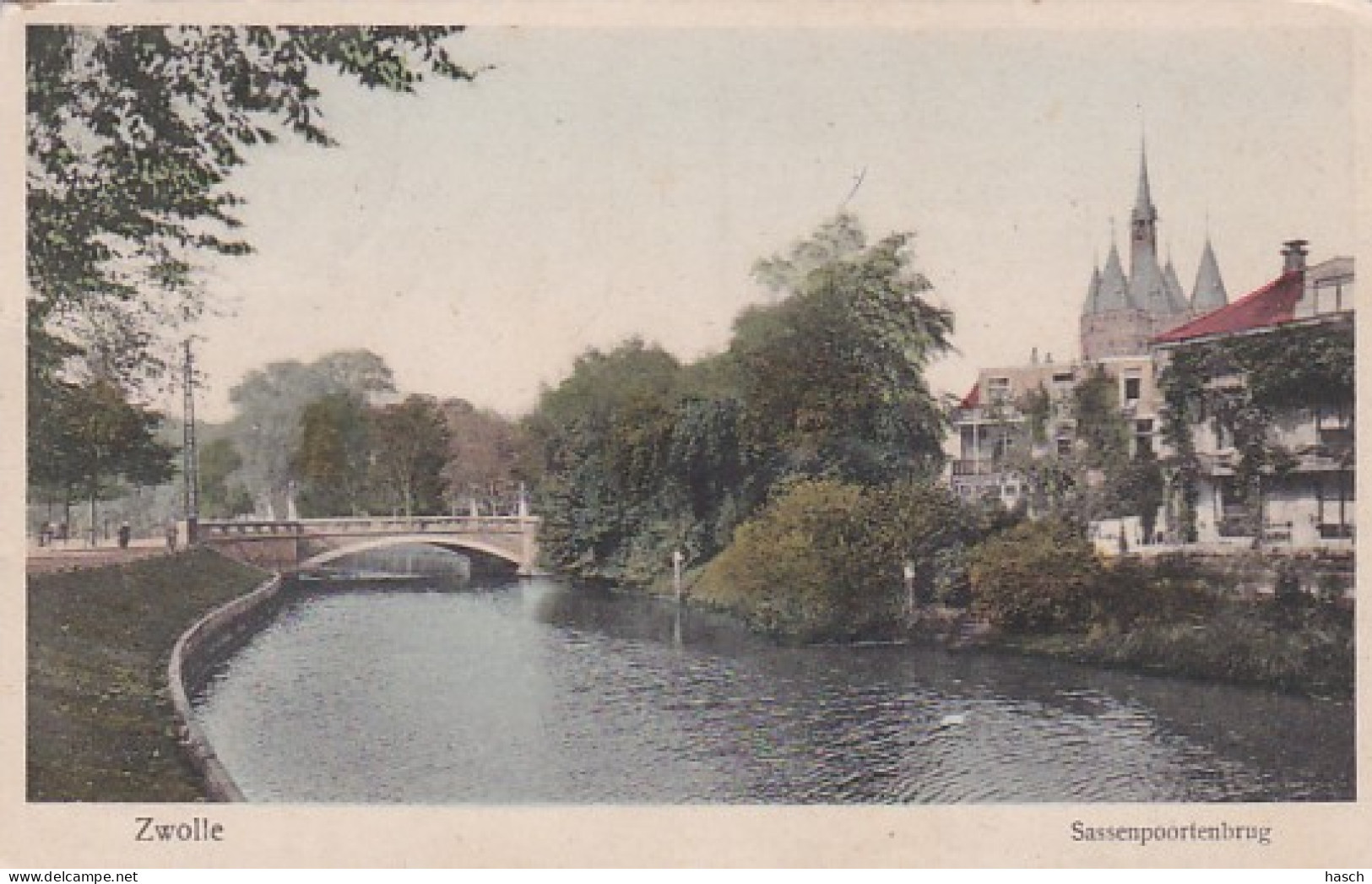 4843276Zwolle, Sassenpoortenbrug.  - Zwolle