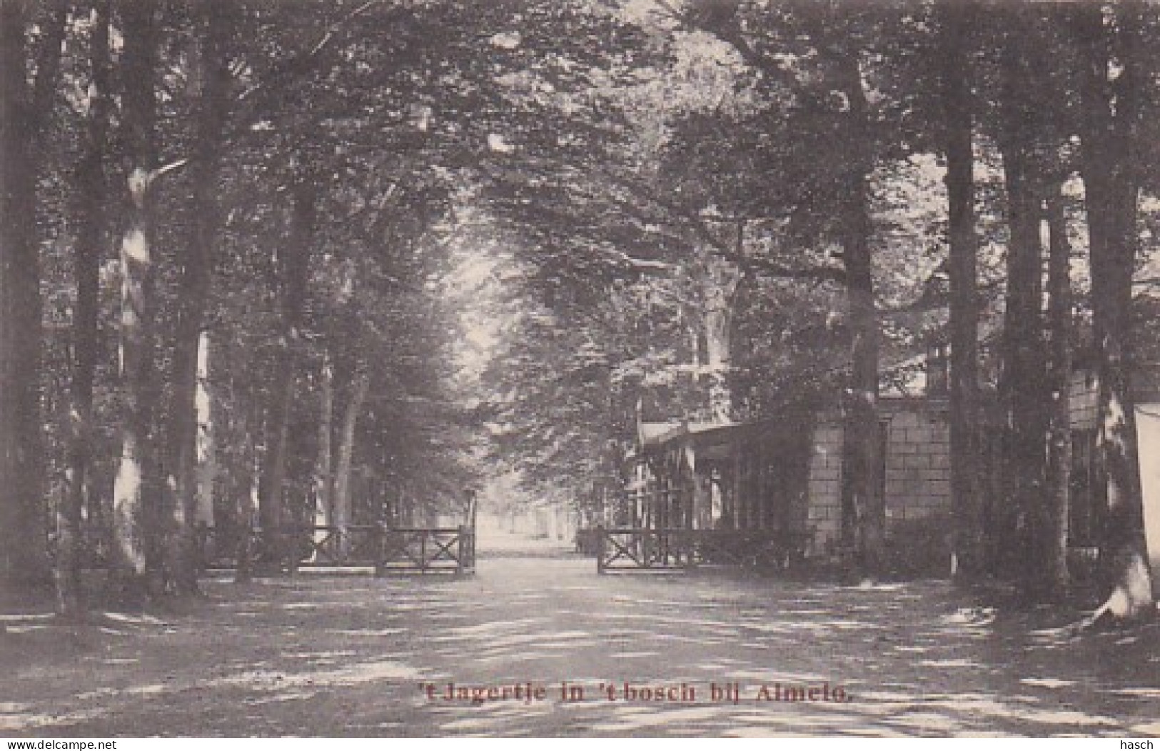 4843278Almelo, 't Jagertje In ‘t Bosch Bij Almelo. 1916. - Almelo