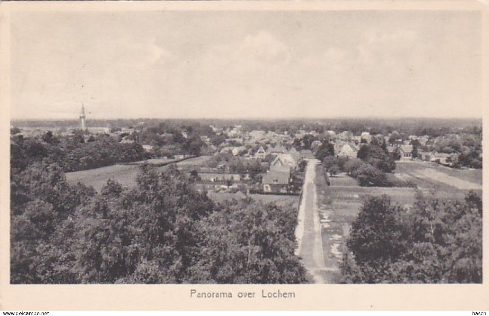 4843303Lochem, Panorama1950.(minuscule Vouwen In De Hoeken) - Lochem