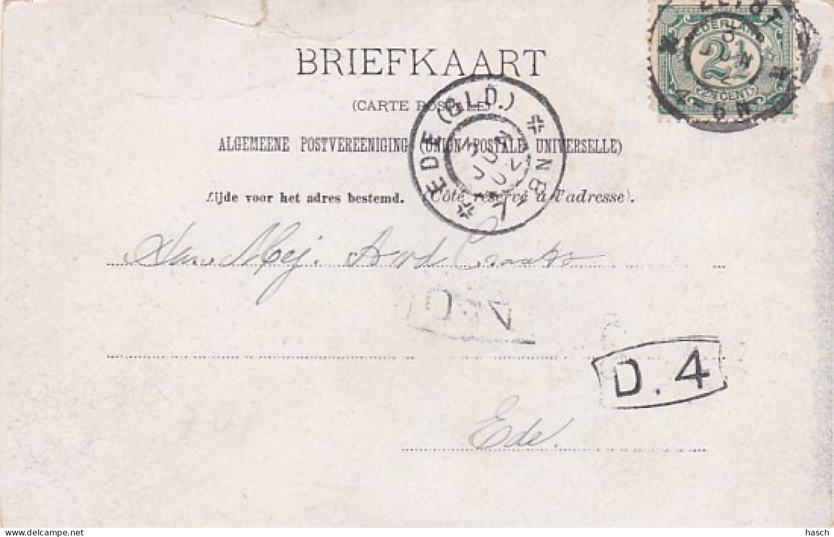 4843327Zeist, Kerk Der Hernhutters. (poststempel 1902) - Zeist