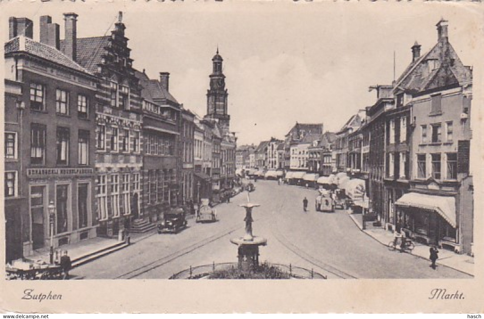 4843559Zutphen, Markt. (diverse Vouwen) - Zutphen