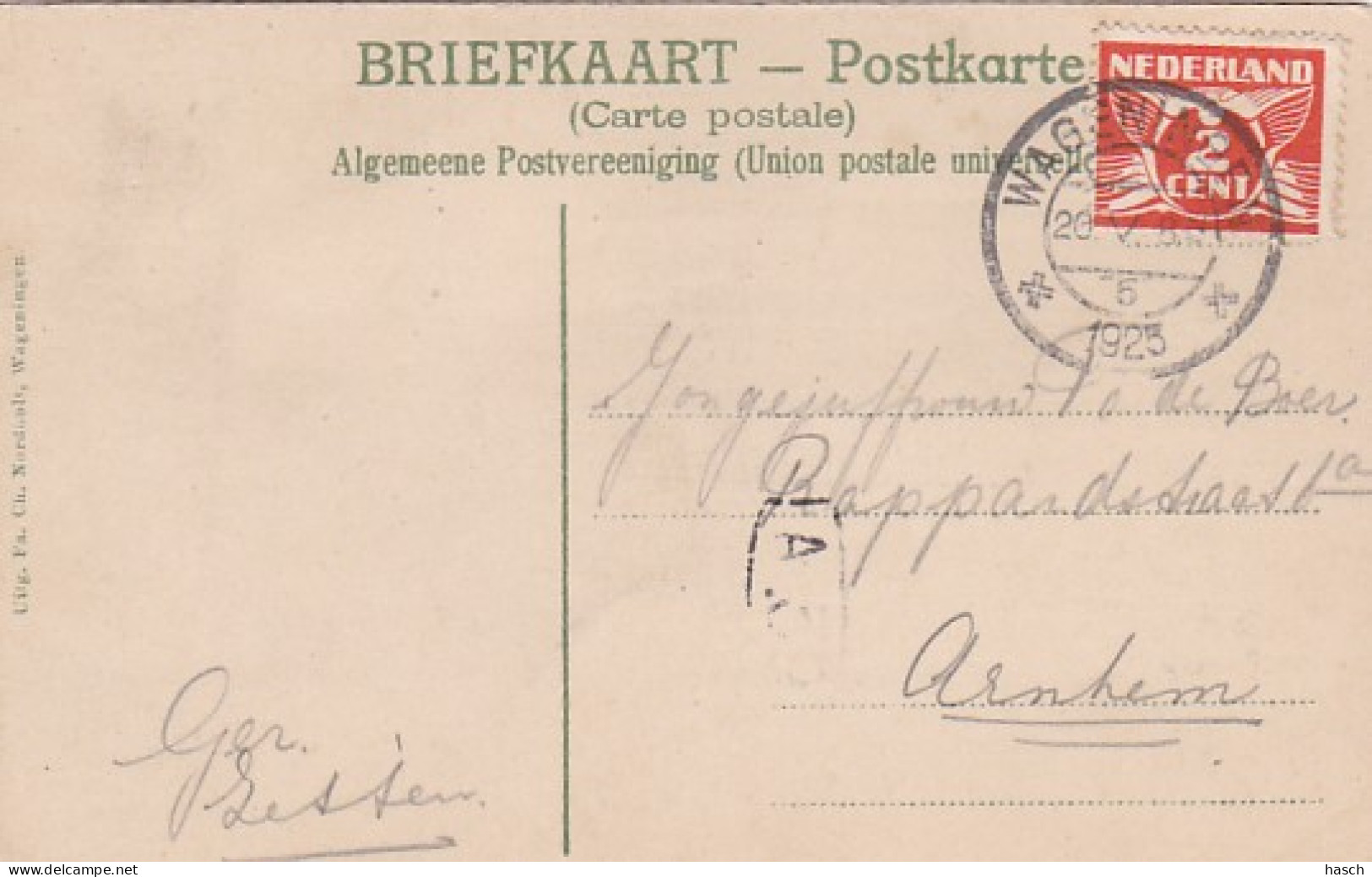 4843589Wageningen, Belvedère. 1925. - Wageningen