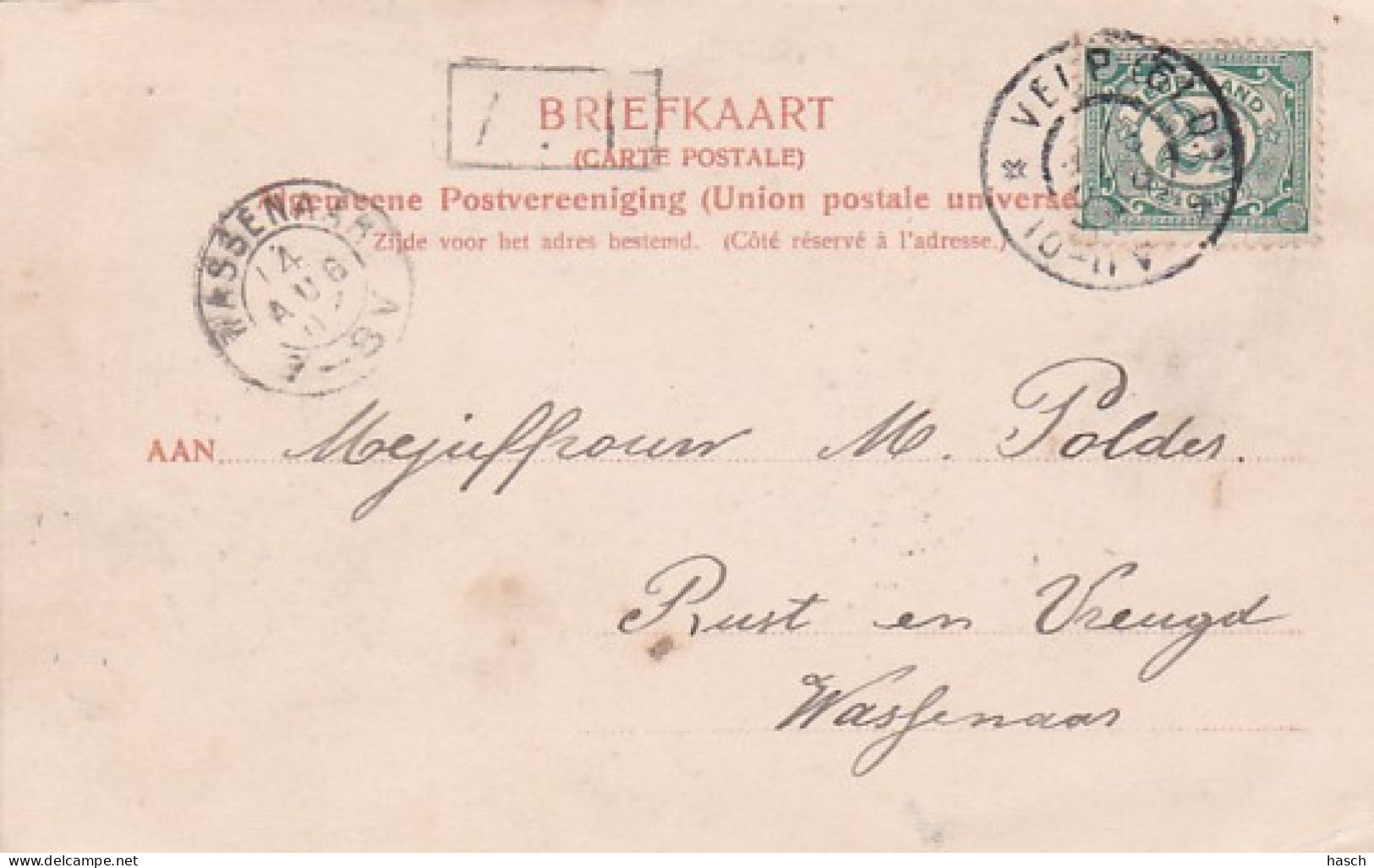 4843660Rosendaal, Burgermeestershuis. (poststempel 1903) - Velp / Rozendaal
