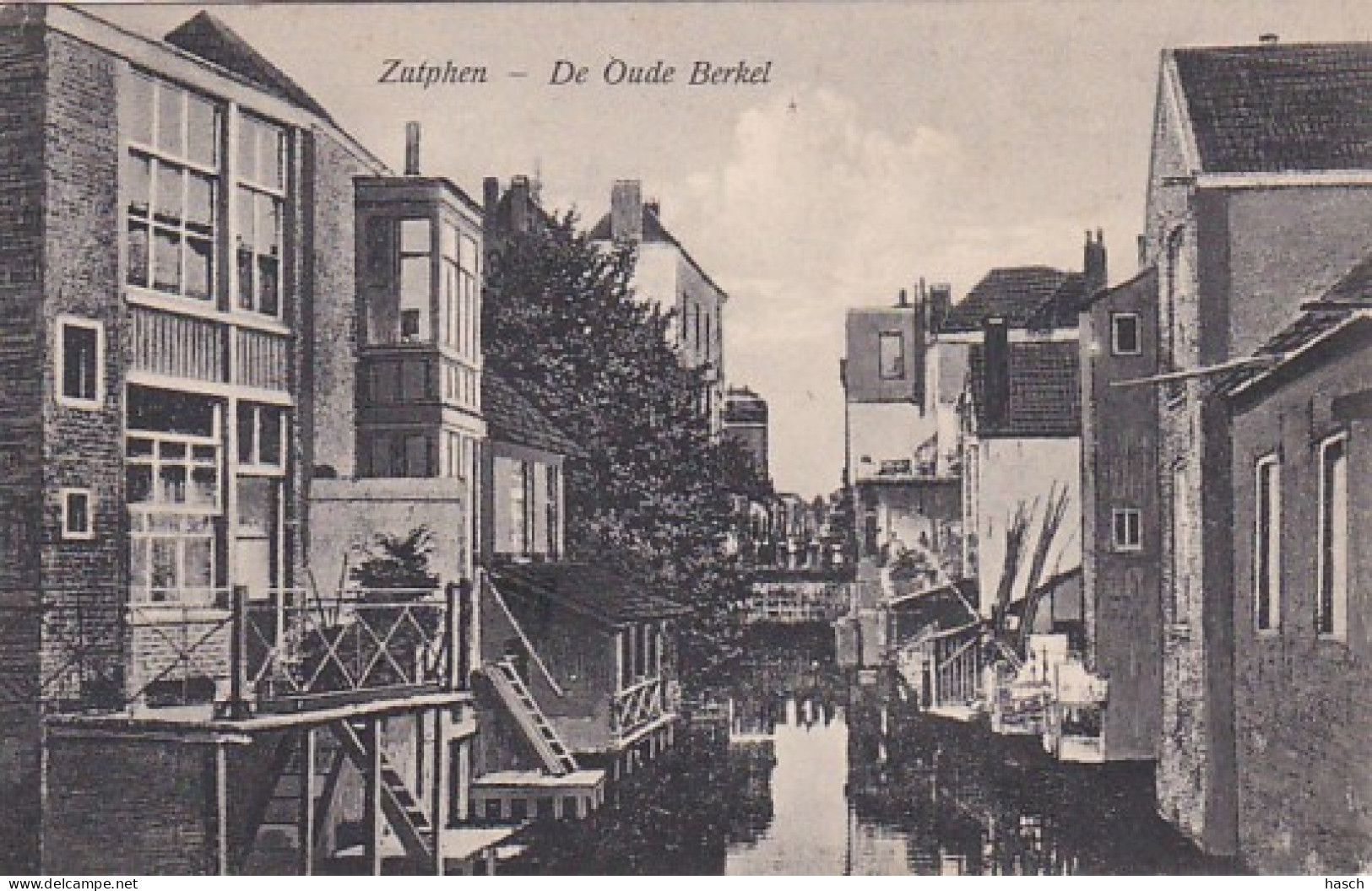 4843664Zutphen, De Oude Berkel. 1932.  - Zutphen