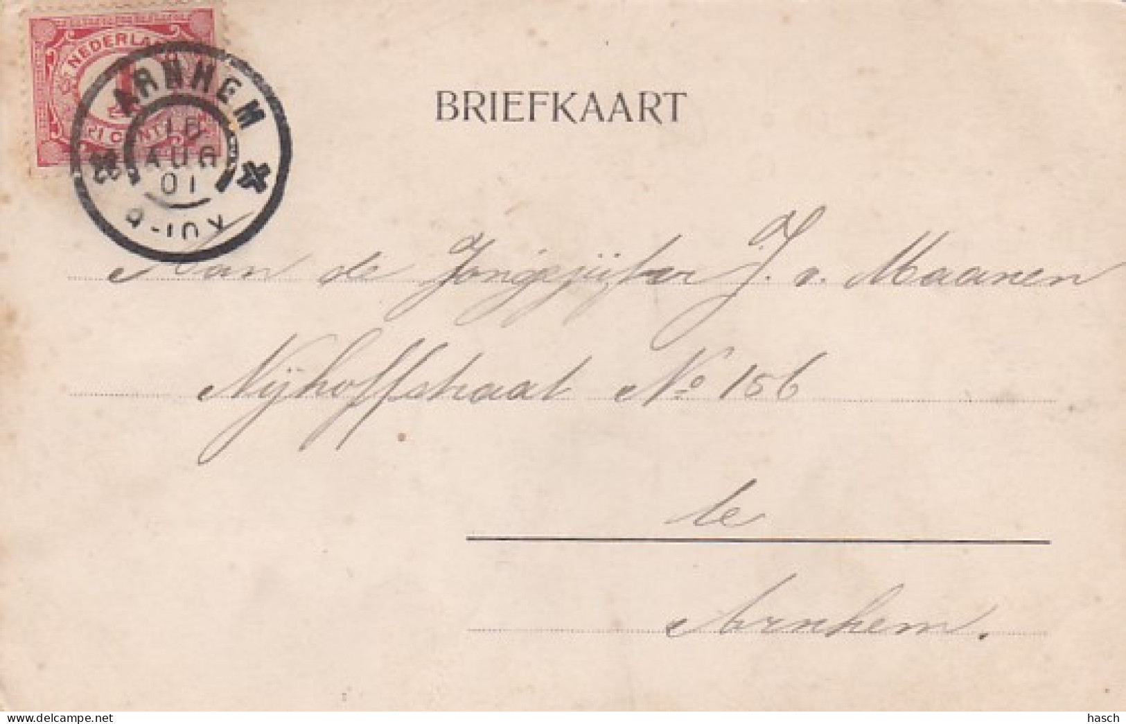 4843683Zutphen, S' Gravenhof. (poststempel 1901)(minuscule Vouwen In De Hoeken) - Zutphen