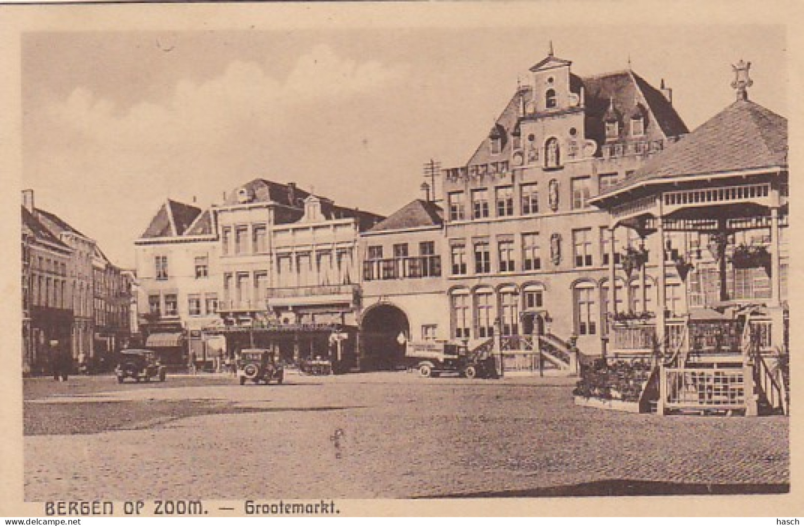 4843686Bergen Op Zoom, Grootemarkt. 1931. - Bergen Op Zoom