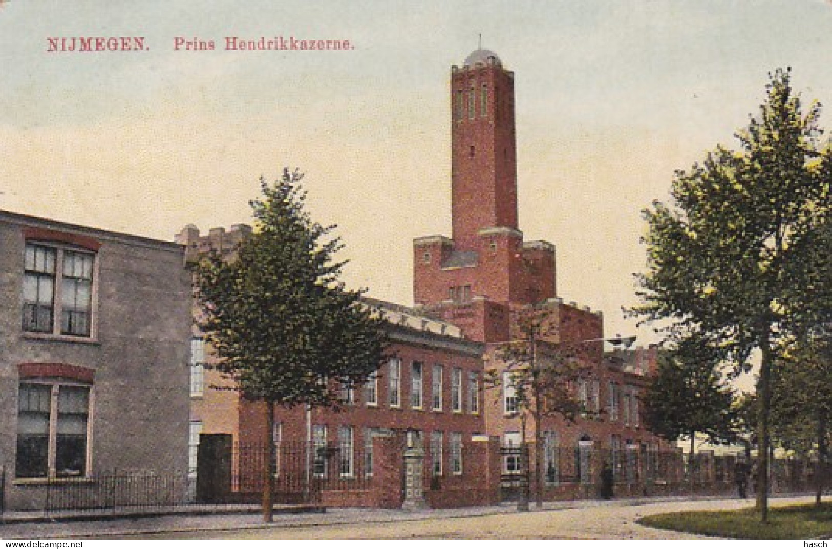 4843693Nijmegen, Prins Hendrikkazerne. 1914.(zie Hoeken En Randen) - Nijmegen