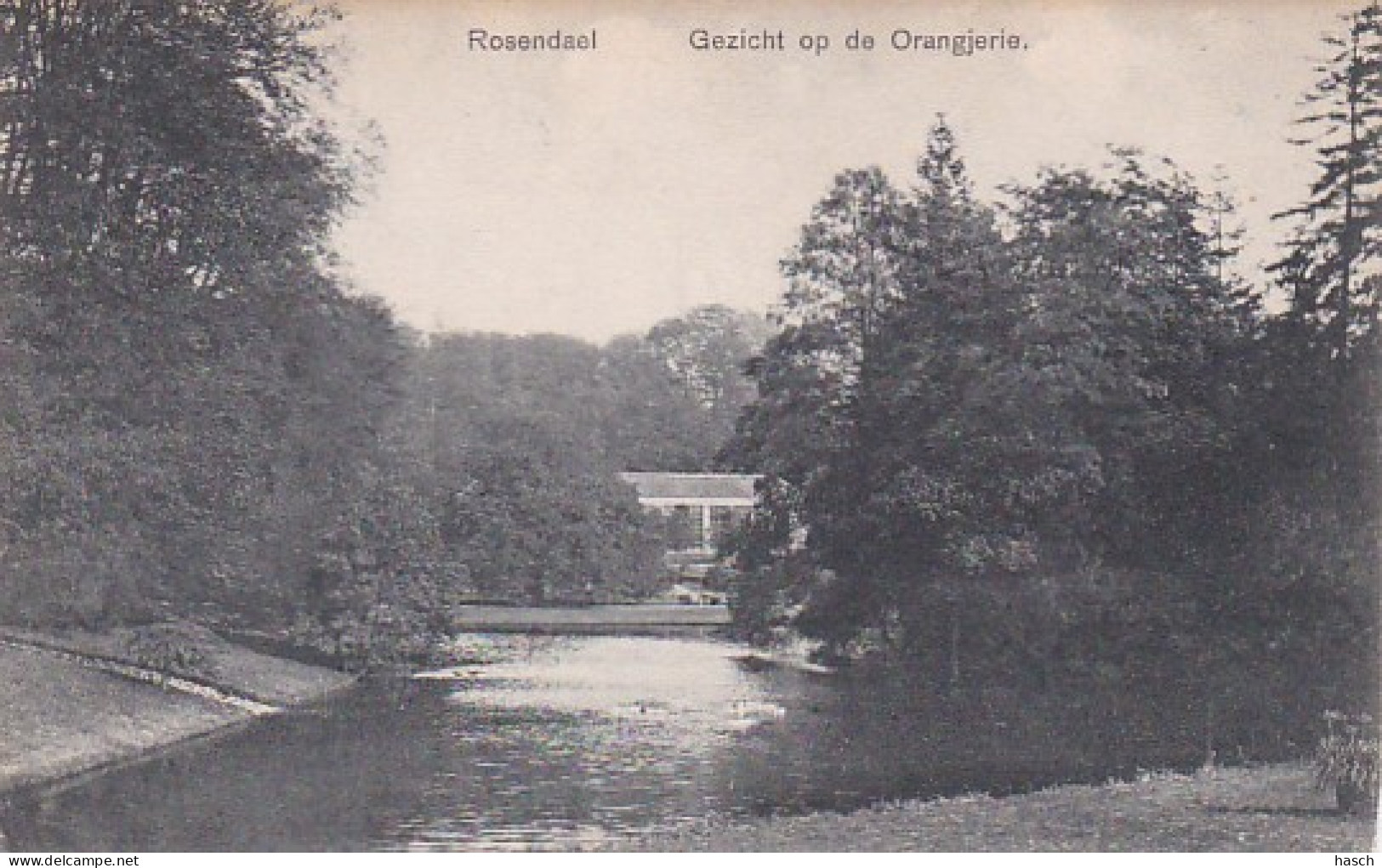 4843694Rosendael, Gezicht Op De Orangjerie. 1911. - Velp / Rozendaal