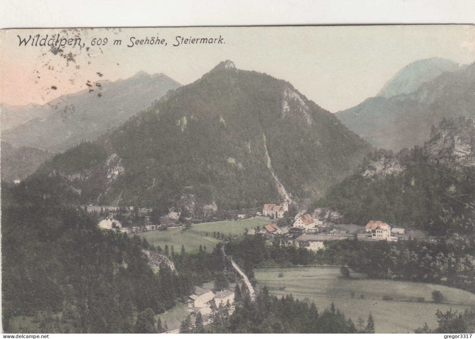 D8900) WILDALPEN - Sehr Schöne Alte Colorierte AK 1908 - Wildalpen