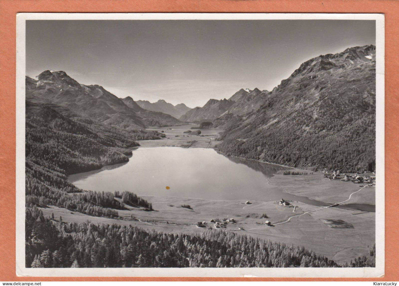 SILVAPLANA - GRISONS - MIT BLICK GEGEN MALOJA - ECRITE - Silvaplana