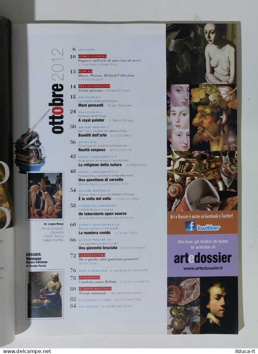 49248 ART E Dossier 2012 N. 292 - Betrozzi & Casoni / Picasso / Rembrandt - Kunst, Design, Decoratie