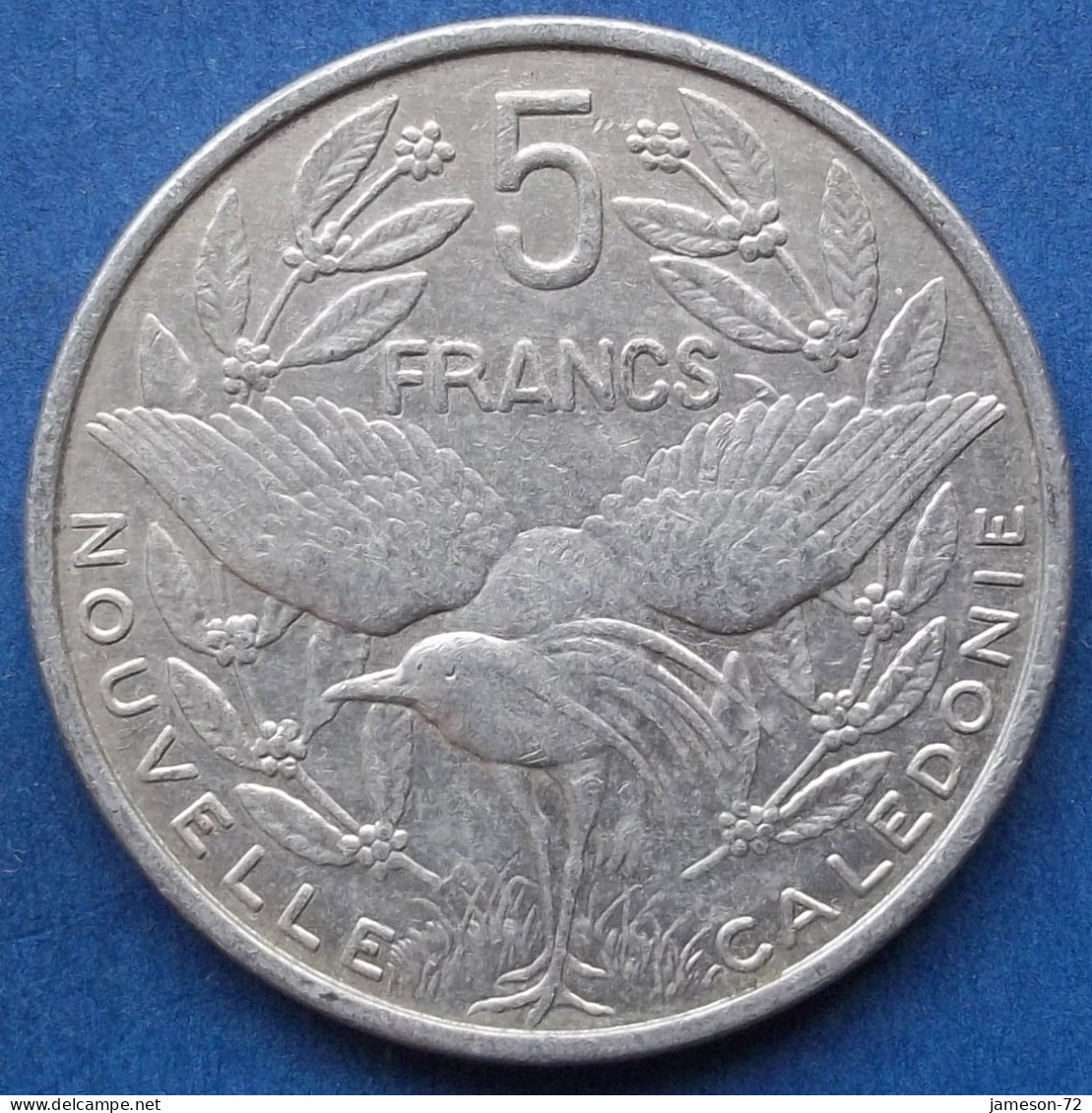 NEW CALEDONIA - 5 Francs 2004 KM# 16 French Associated State (1998) - Edelweiss Coins - Neu-Kaledonien