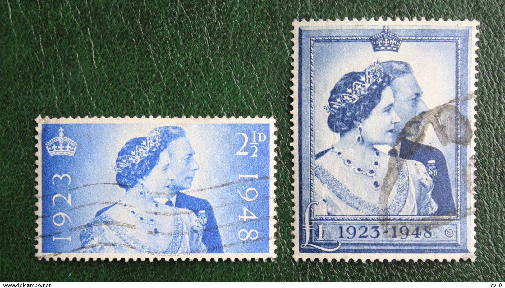 Royal Silver Wedding (Mi 233-234 Yv 237-238) 1948 Used Gebruikt Oblitere ENGLAND GRANDE-BRETAGNE GB GREAT BRITAIN - Neufs