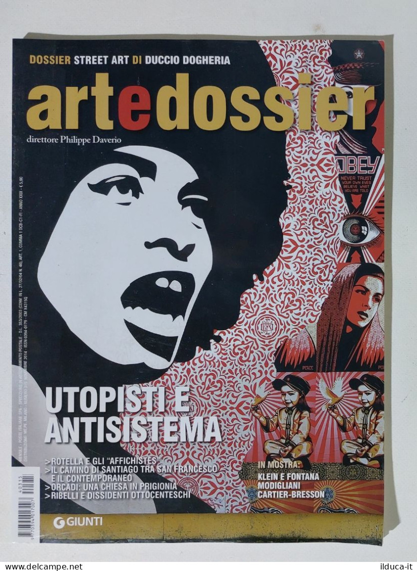 49262 ART E Dossier 2014 N. 315 - Street Art / Utopisti E Antisistema - Kunst, Design, Decoratie