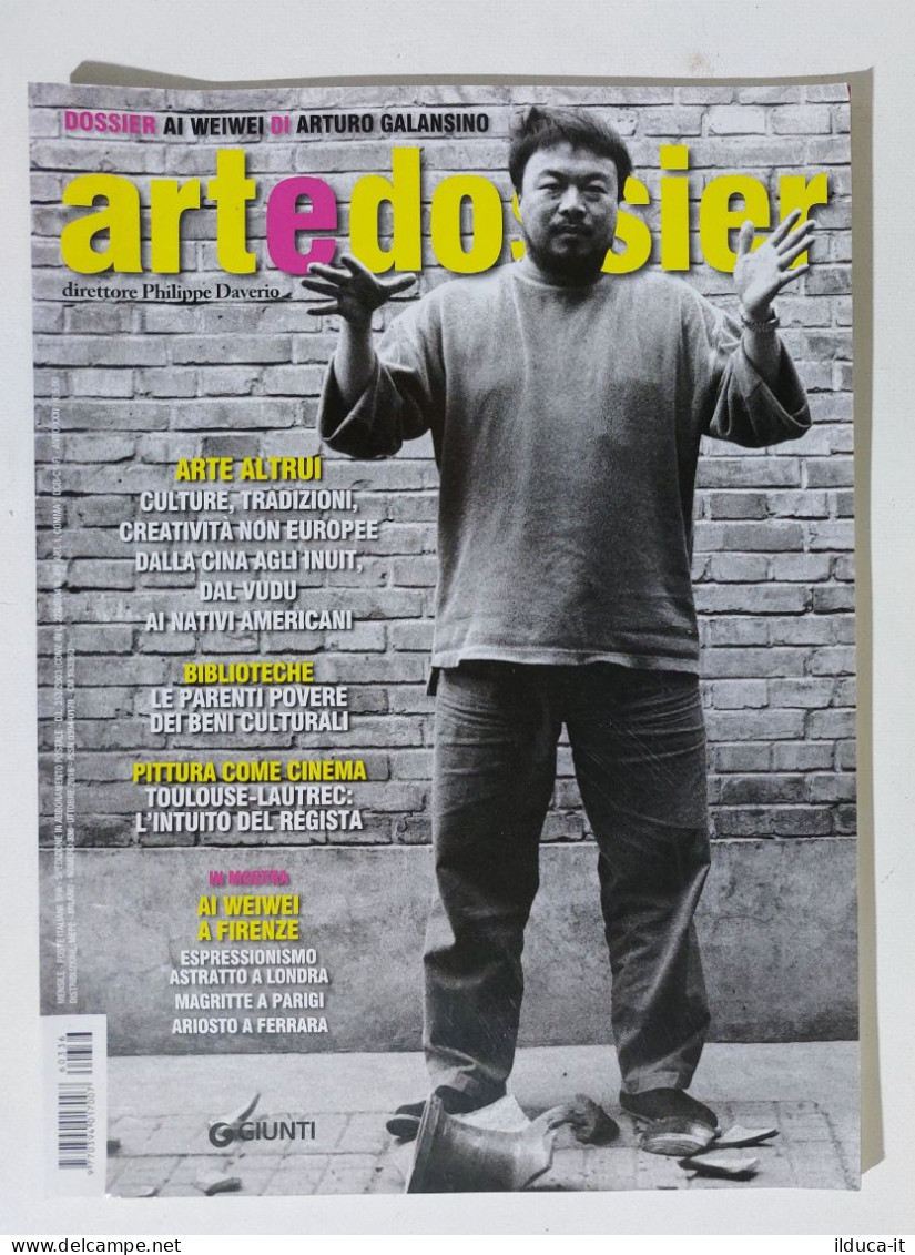 49269 ART E Dossier 2016 N. 336 - Ai Weiwei / Biblioteche / Ariosto - Kunst, Design, Decoratie