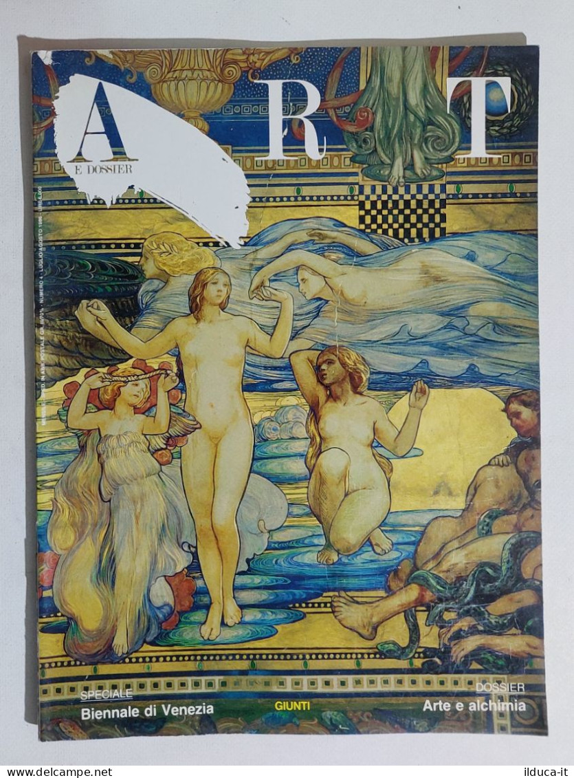 49282 ART E Dossier 1986 N. 4 - Biennale Di Venezia / Arte E Alchimia - Arte, Diseño Y Decoración