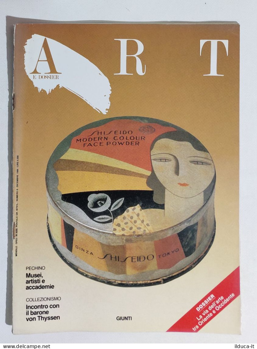 49292 ART E Dossier 1986 N. 8 - Pechino / La Via Dell'arte In Occidente Oriente - Kunst, Design, Decoratie