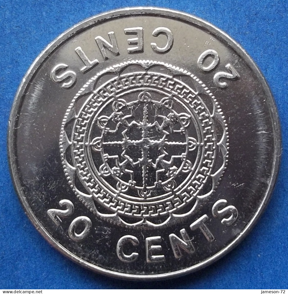 SOLOMON ISLANDS - 20 Censt 2005 "Malaita Pendant" KM# 28 Commonwealth Nation, Elizabeth II - Edelweiss Coins - Salomon