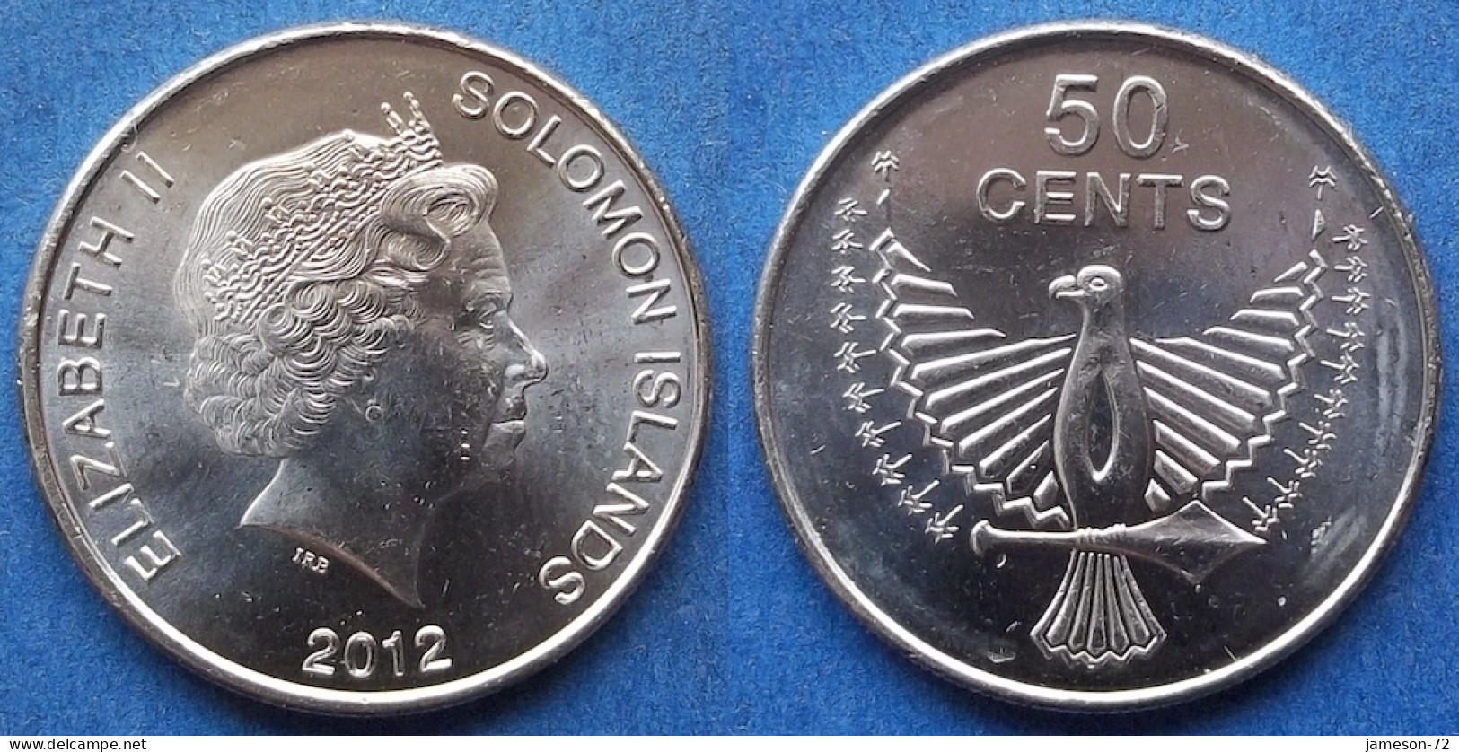 SOLOMON ISLANDS - 50 Censt 2012 "Eagle Spirit" KM# 237 Commonwealth Nation, Elizabeth II - Edelweiss Coins - Islas Salomón