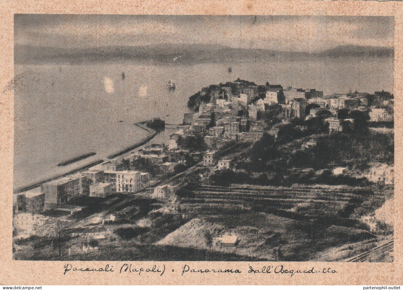 Cartolina - Postcard /   Viaggiata - /  Pozzuoli - Panorama Dall'Aquedotto. ( Gran Formato ) - Pozzuoli