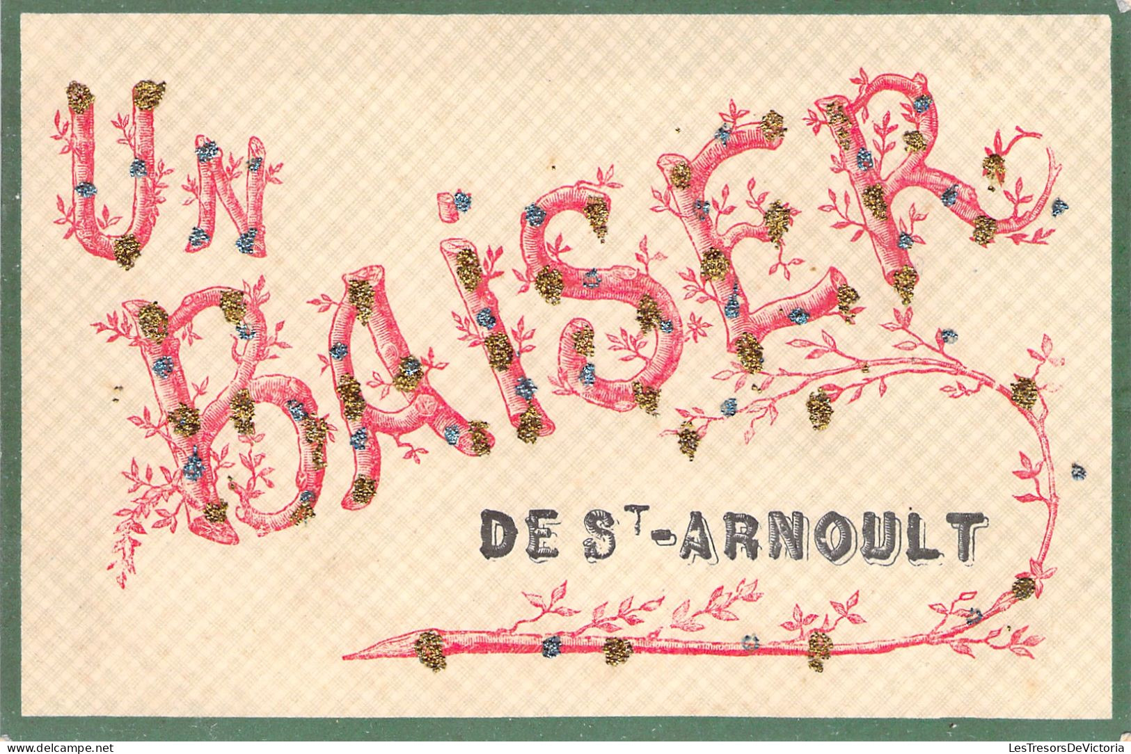 FRANCE - Un Baiser De St Arnoult - Fantaisie - Carte Postale Ancienne - St. Arnoult En Yvelines