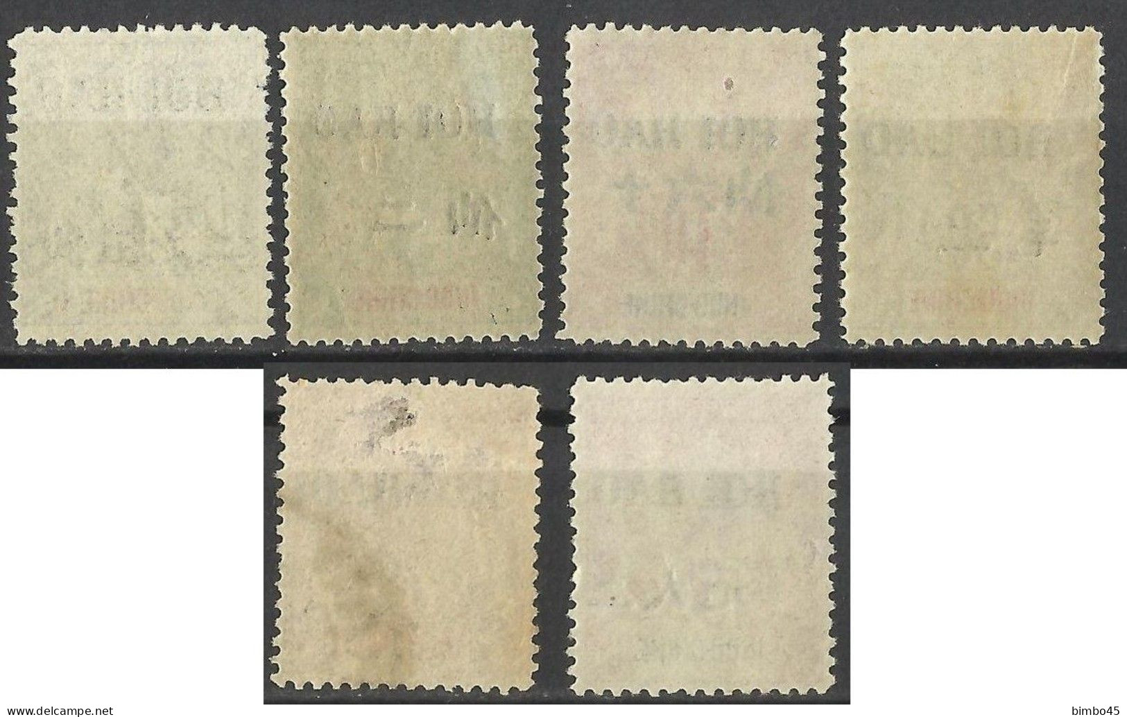 INDO-CHINE / FRENCH POST OFFICE IN HOIHAO / OVERPRINT ,,HOI HAO'' --1902 -1904 MNH & MLH - Forgery , Faux Fournier - Neufs