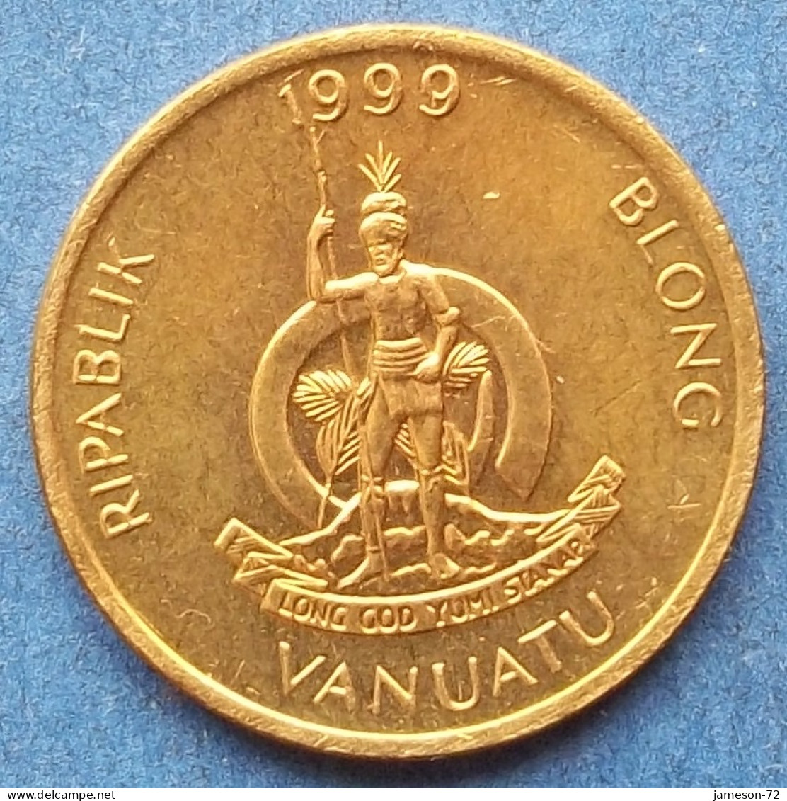VANUATU - 1 Vatu 1999 "Shell" KM# 3 Independent Republic (1980) - Edelweiss Coins - Vanuatu