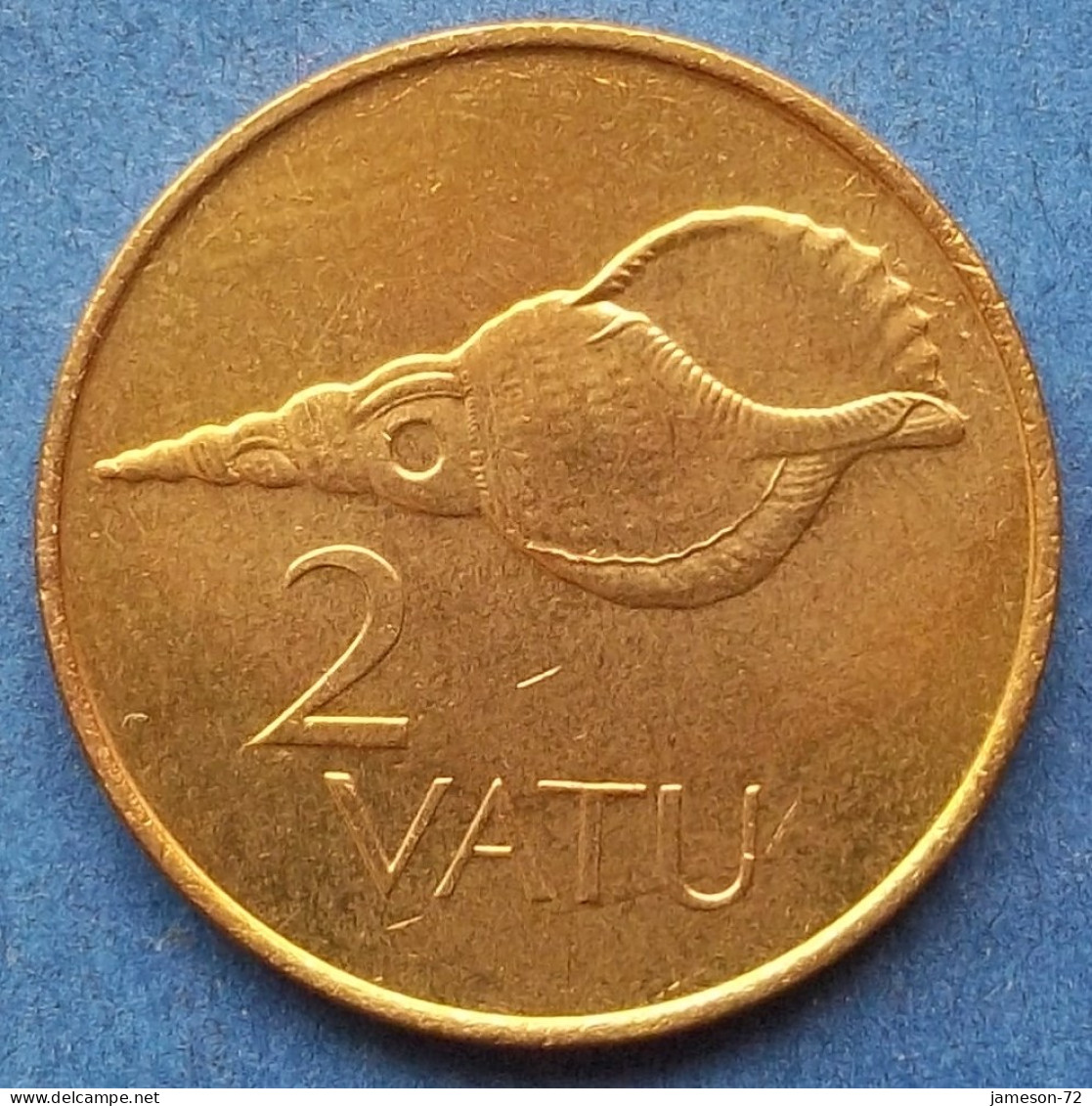 VANUATU - 2 Vatu 1999 "Shell" KM# 4 Independent Republic (1980) - Edelweiss Coins - Vanuatu