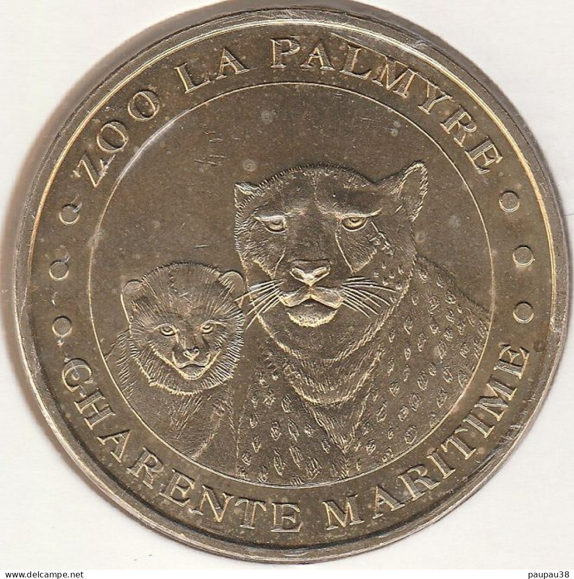 MONNAIE DE PARIS 2005 - 17 LES MATHES Zoo De La Palmyre - Les Guépards - 2005