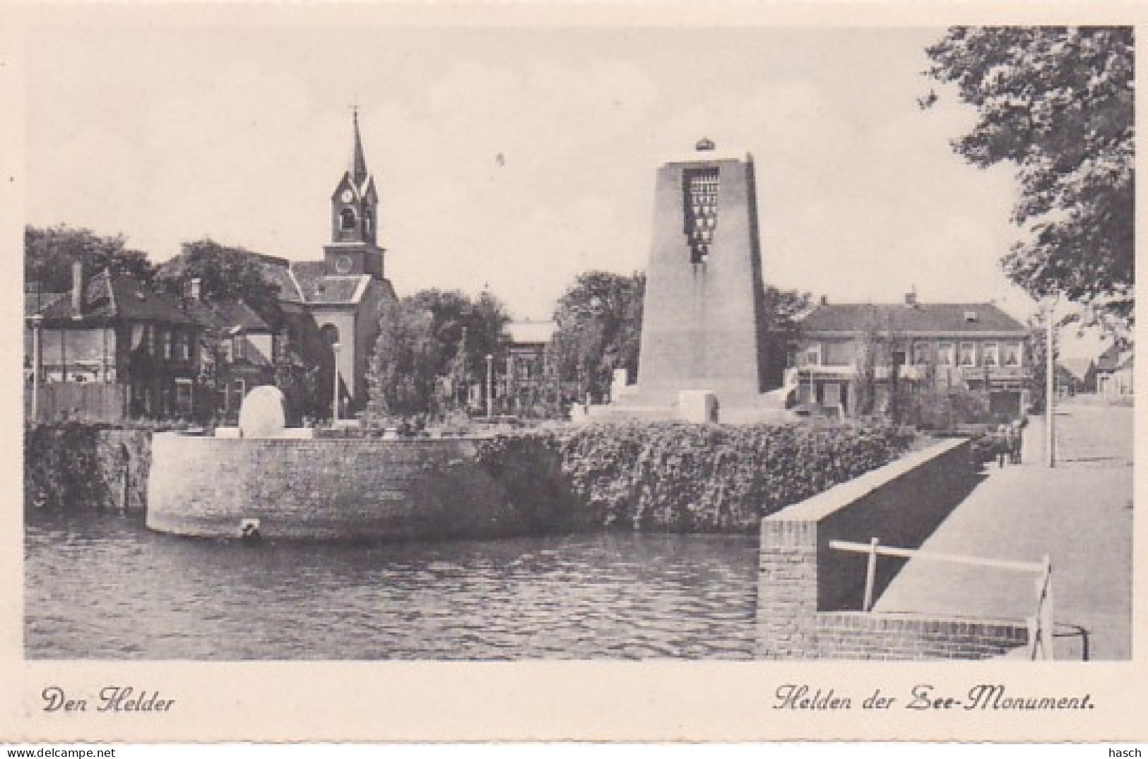 483773Den Helder, Helden Der Zee Monument. - Den Helder