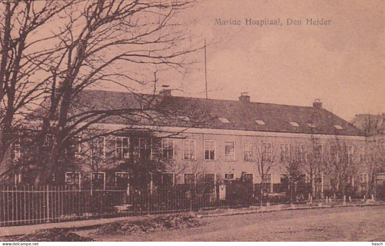 4837176Den Helder, Marine Hospitaal. - Den Helder