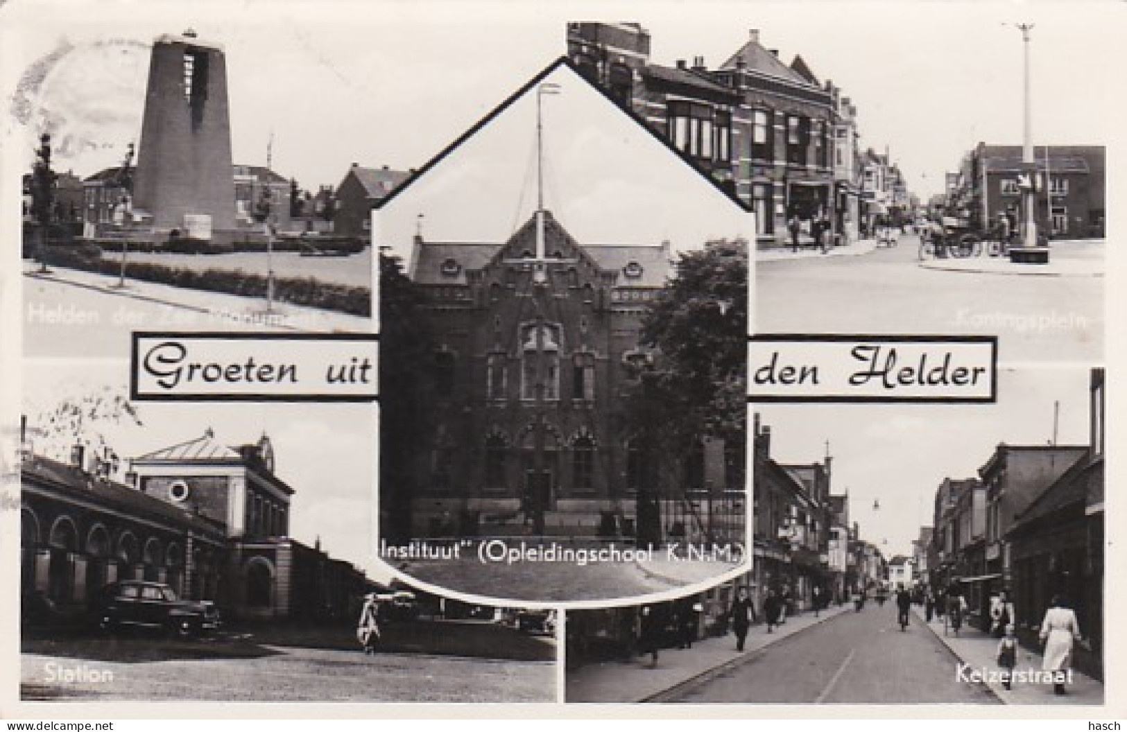 4837178Den Helder, Groeten Uit Den Helder. 1955 - Den Helder