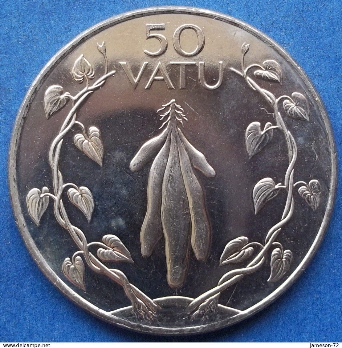 VANUATU - 50 Vatu 2009 "Yam Tubers" KM# 8 Independent Republic (1980) - Edelweiss Coins - Vanuatu