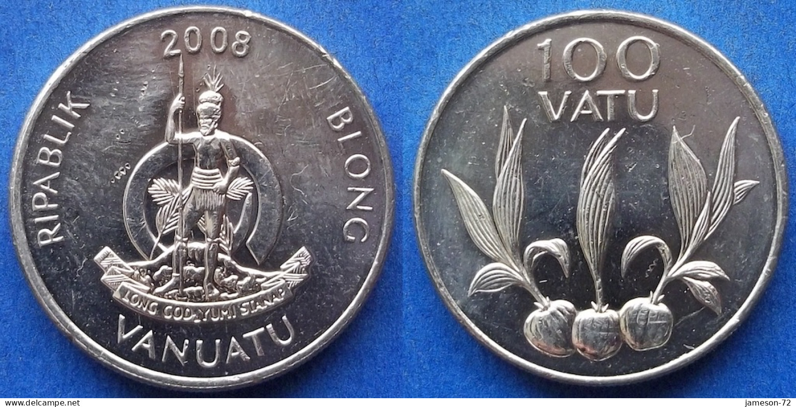 VANUATU - 100 Vatu 2009 "Sprouting Bulbs" KM# 9 Independent Republic (1980) - Edelweiss Coins - Vanuatu