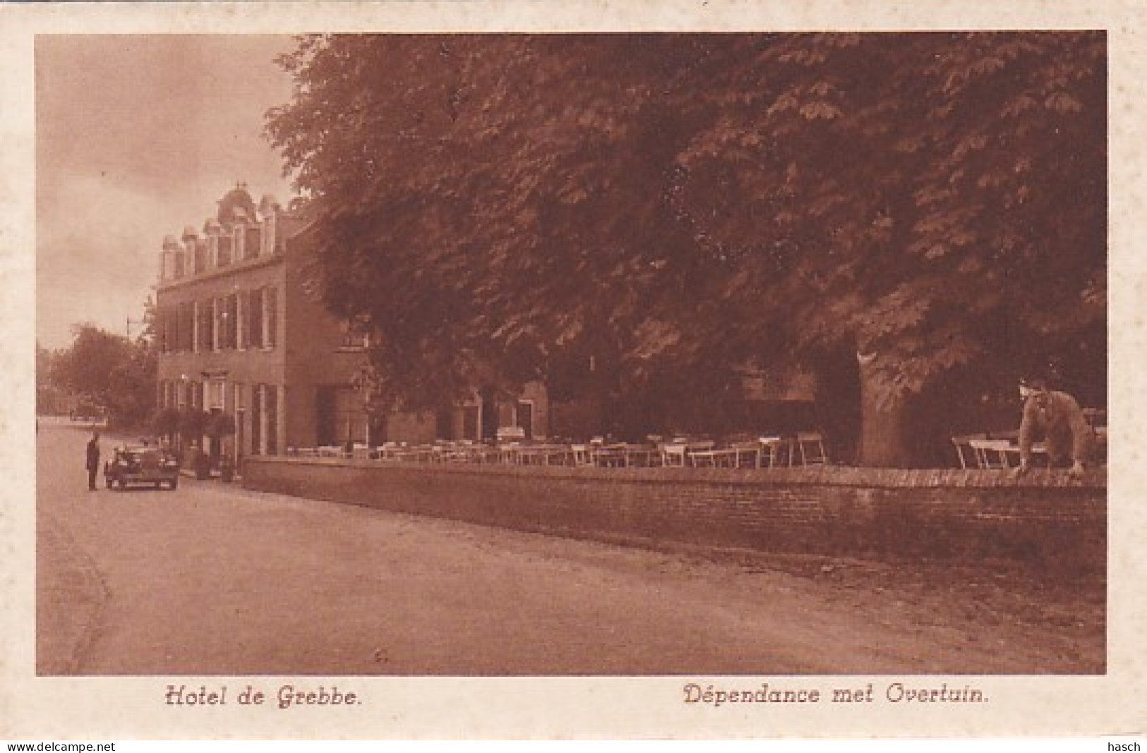 484242Hotel De Grebbe, Dépendance Met Overtuin. (zie Onderrand) - Rhenen