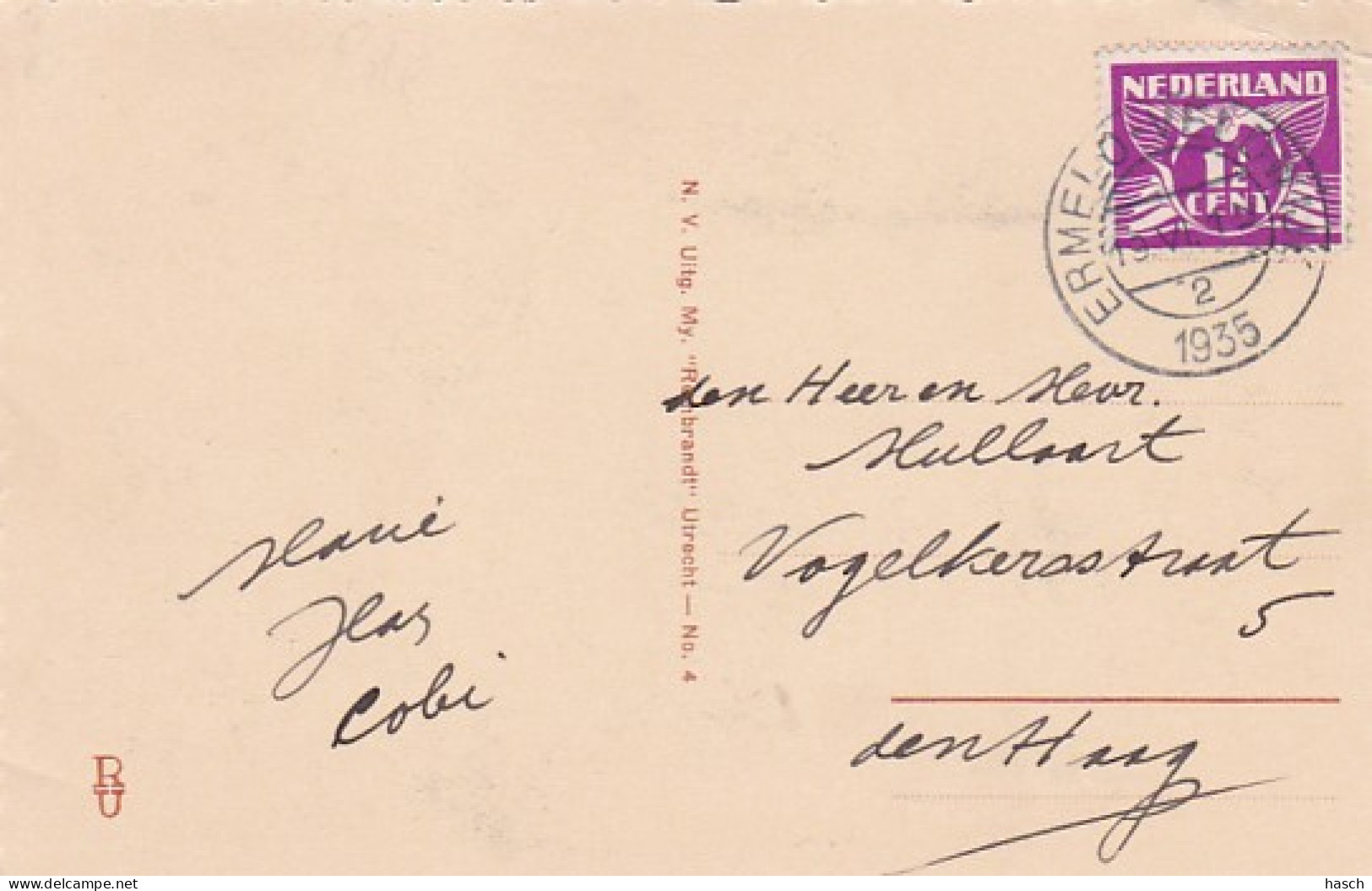 4842221Veluwe, Schaapskooi Op De Ginkel. 1935. (linksboven Een Kleine Vouw) - Ede