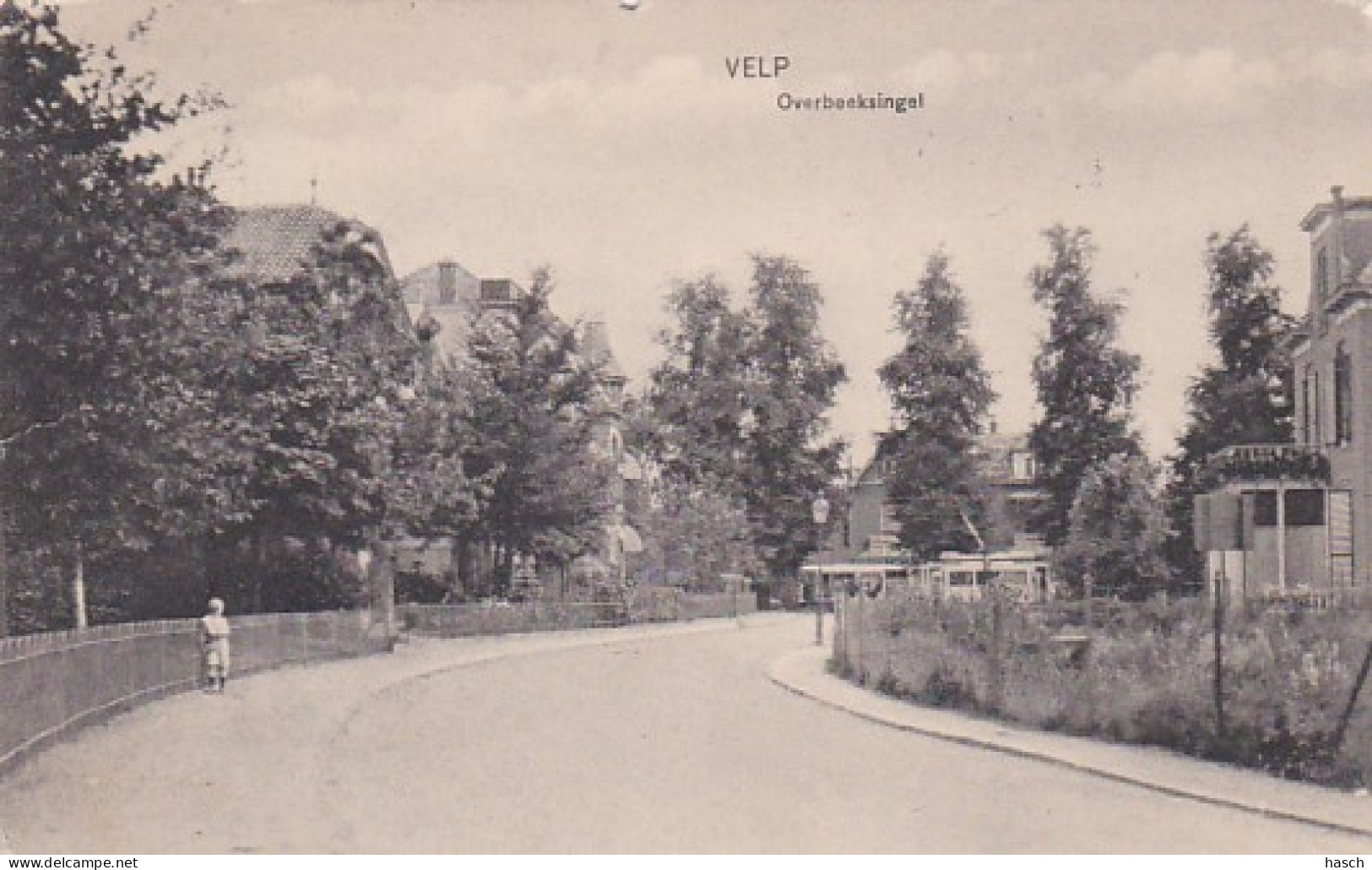 4842257Velp, Overbeeksingel. 1917. (zie Hoeken En Randen) - Velp / Rozendaal