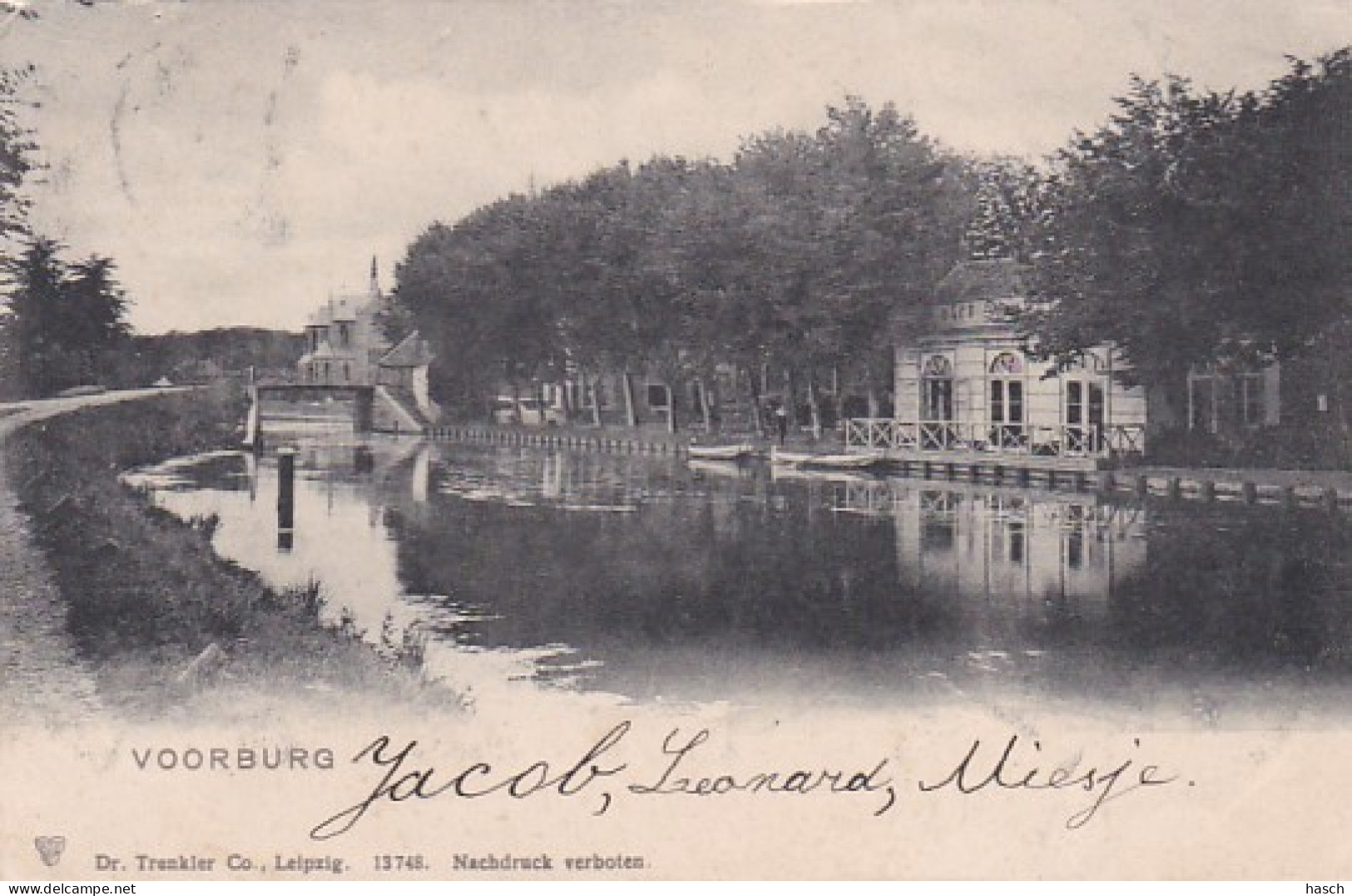 4842519Voorburg, Wijkerbrug. (poststempel 1903)(zie Hoeken) - Voorburg