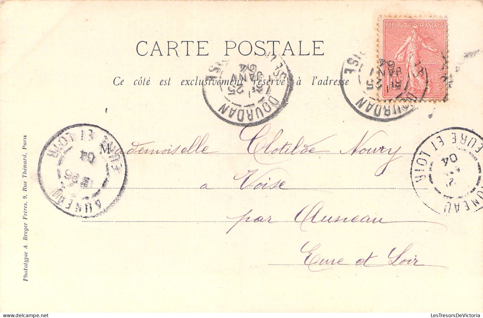FRANCE - Pensionnat St Paul - Dourdan - Allée De La Vierge - Carte Postale Ancienne - Dourdan