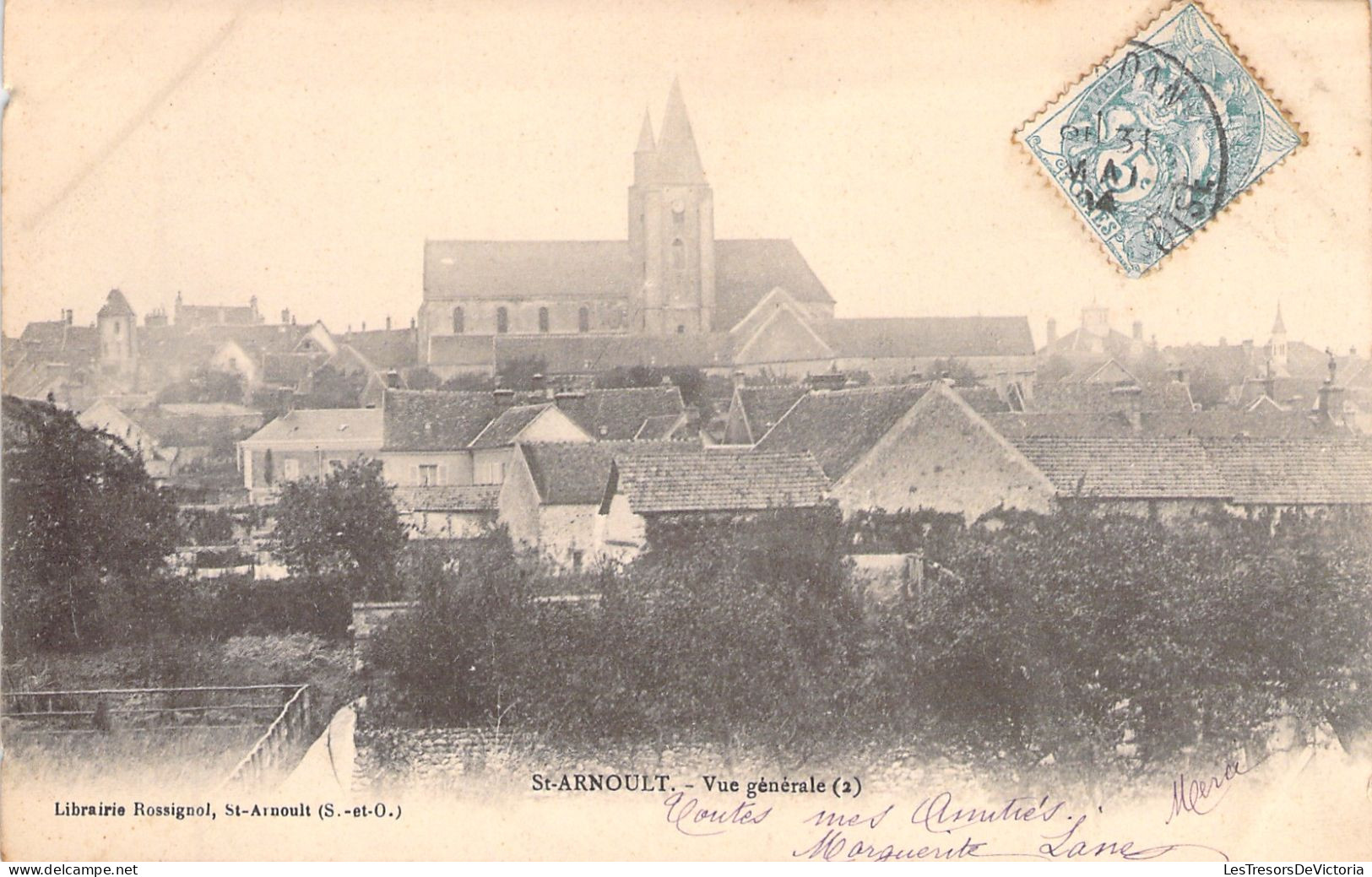 FRANCE - St Arnoult - Vue Générale - Carte Postale Ancienne - St. Arnoult En Yvelines