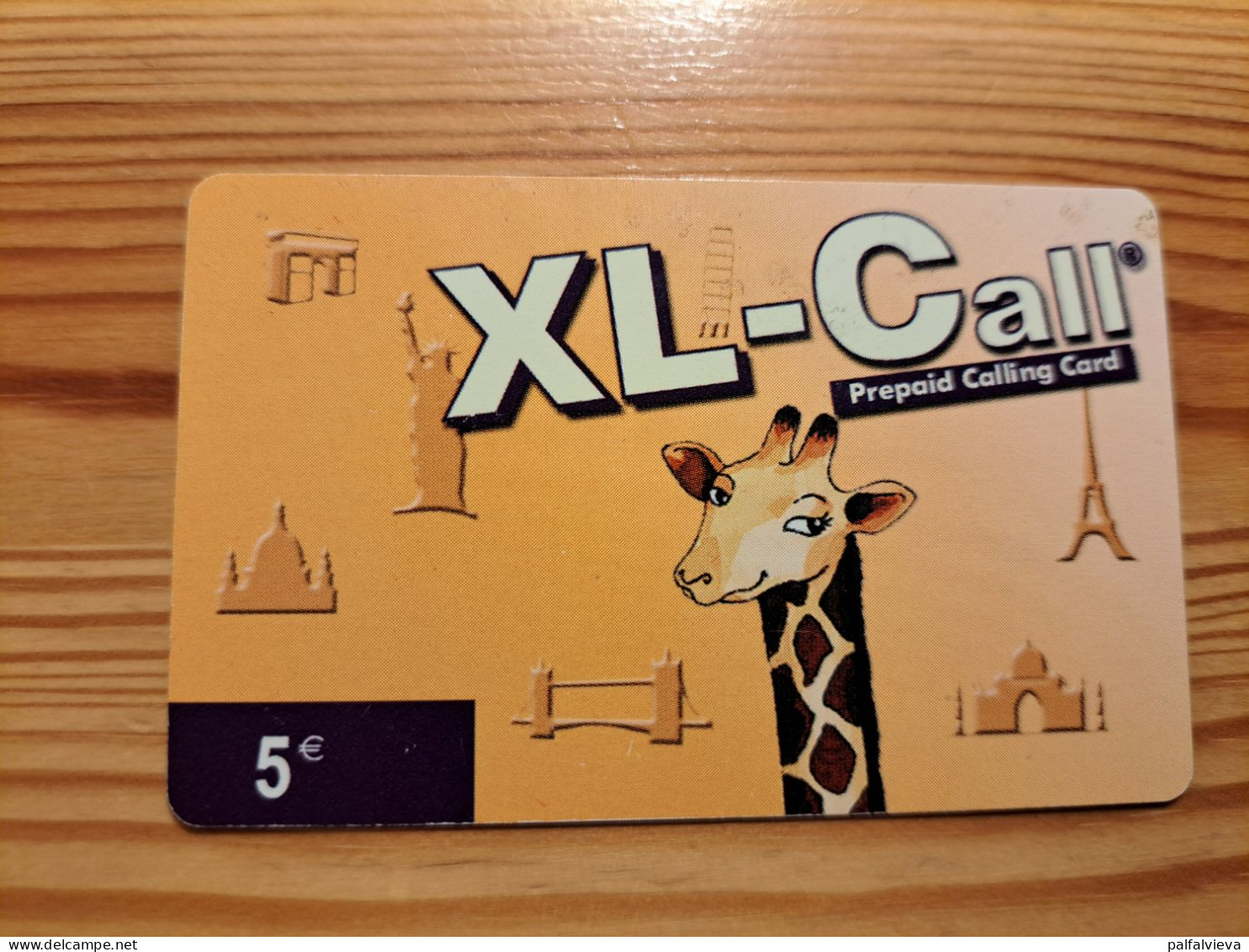 Prepaid Phonecard Belgium, XL-Call - Giraffe - GSM-Kaarten, Herlaadbaar & Voorafbetaald