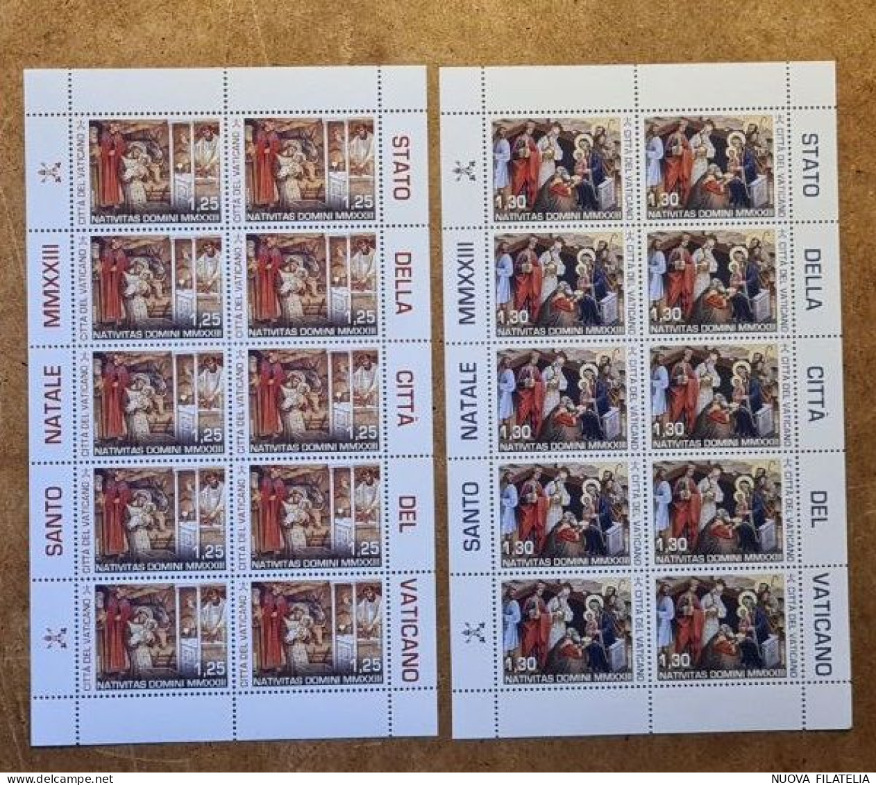 VATICANO 2023 NATALE - Unused Stamps