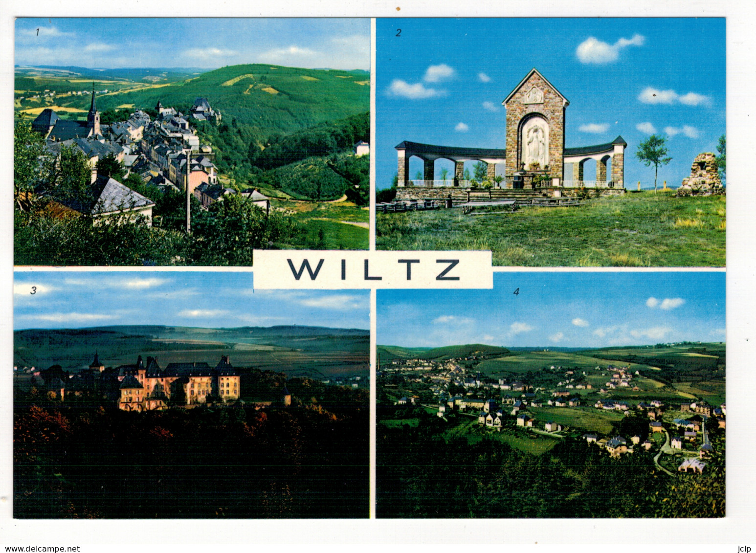 WILTZ - Vue Générale - Monument De N. D. De Fatima - Le Château. - Wiltz